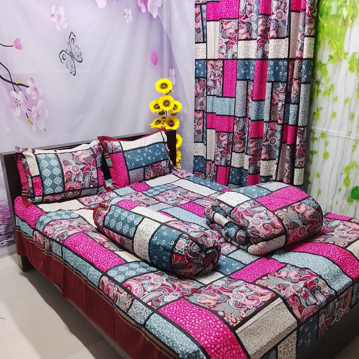 ৭ পিস কম্ফর্টার সেট