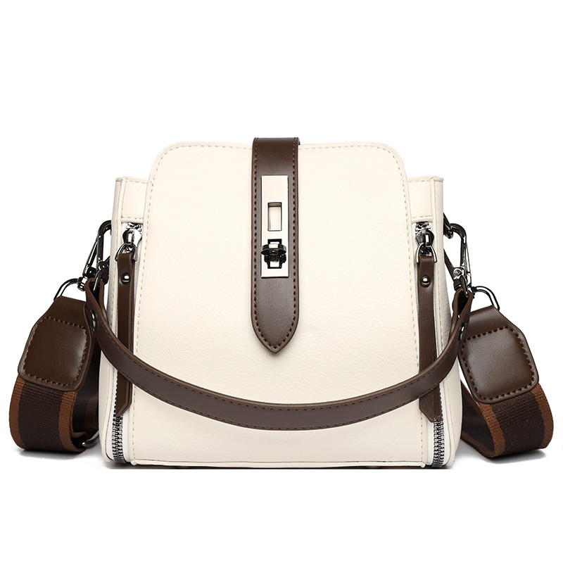 For Women Luxury Crossbody Shoulder Bags Female(White)